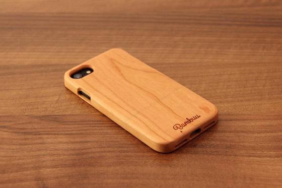 iPhone 7 Hard Case - Kirschenholz  