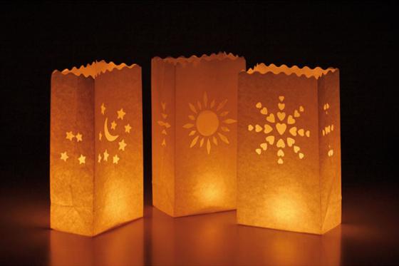 Deko Lichttüten - 8er-Set  