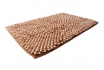 Teppich braun-weiss - 40x60 cm 