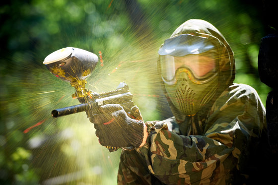 Paintball spielen, 2 Stunden - Paintball spielen in Mamishaus  