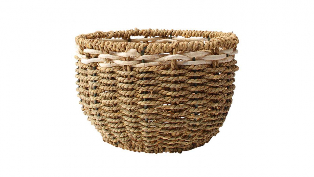 Blumenkorb, mit KunstPflanze geschenkparadies.ch
