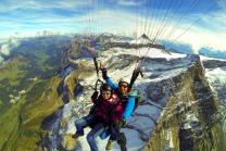 Glacier 3000 Gleitschirmfliegen - 1 Flug für 1 Person