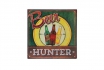 Beer-Hunter - plaque décorative en tôle 