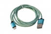 Câble de chargement pour iPhone  - 1m, bleu 