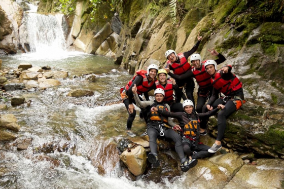 Canyoning Erlebnis  - Canyoning Tagestour im Tessin  