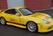 Porsche GT3 auf Rennstrecke - Fahrer und Beifahrer Circuit de Bresse 3