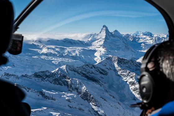 Vol en hélicoptère 30 minutes - Pour 4 personnes, depuis Bex (VD)  1 