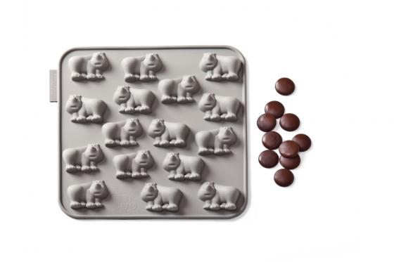 Moule à chocolat - Rhinocéros  
