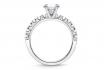 Bague de fiançailles en argent 925 - personnalisable 1