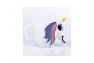 Tasse Licorne -  changeant de couleur 1