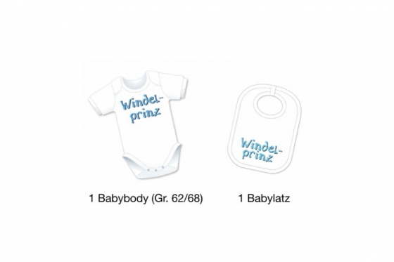 Windelprinz - Babybody & Babylatz 1 
