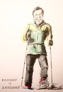 Witziges Portrait als Geschenk - Wunschbild selber zeichnen lassen 2 