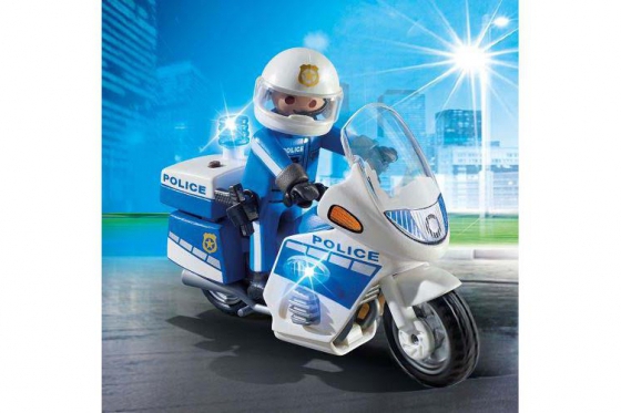 Police-Motorrad, Playmobil® City-Life - 6923 | Kidsahoi.ch