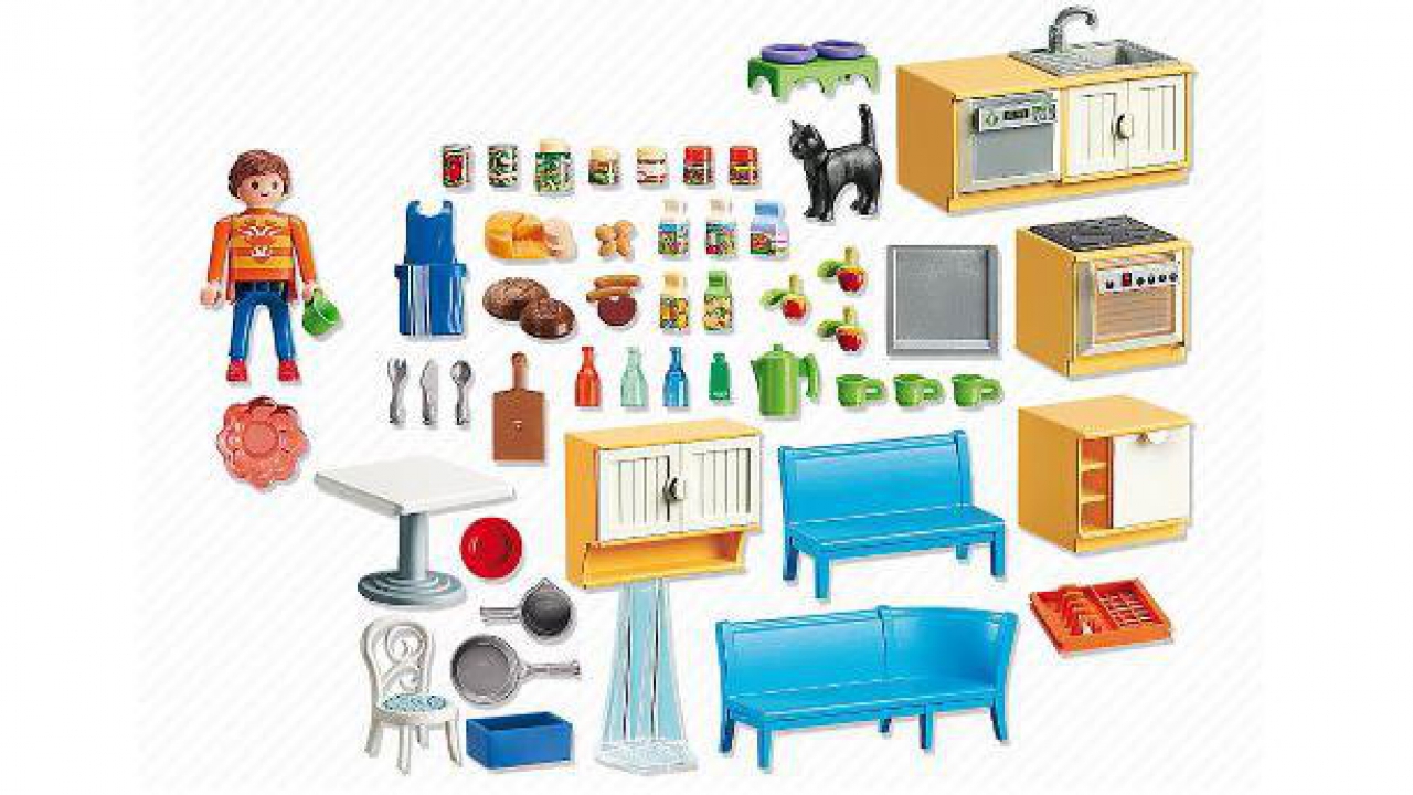 Cuisine avec coin repas, Playmobil® Maison de poupée