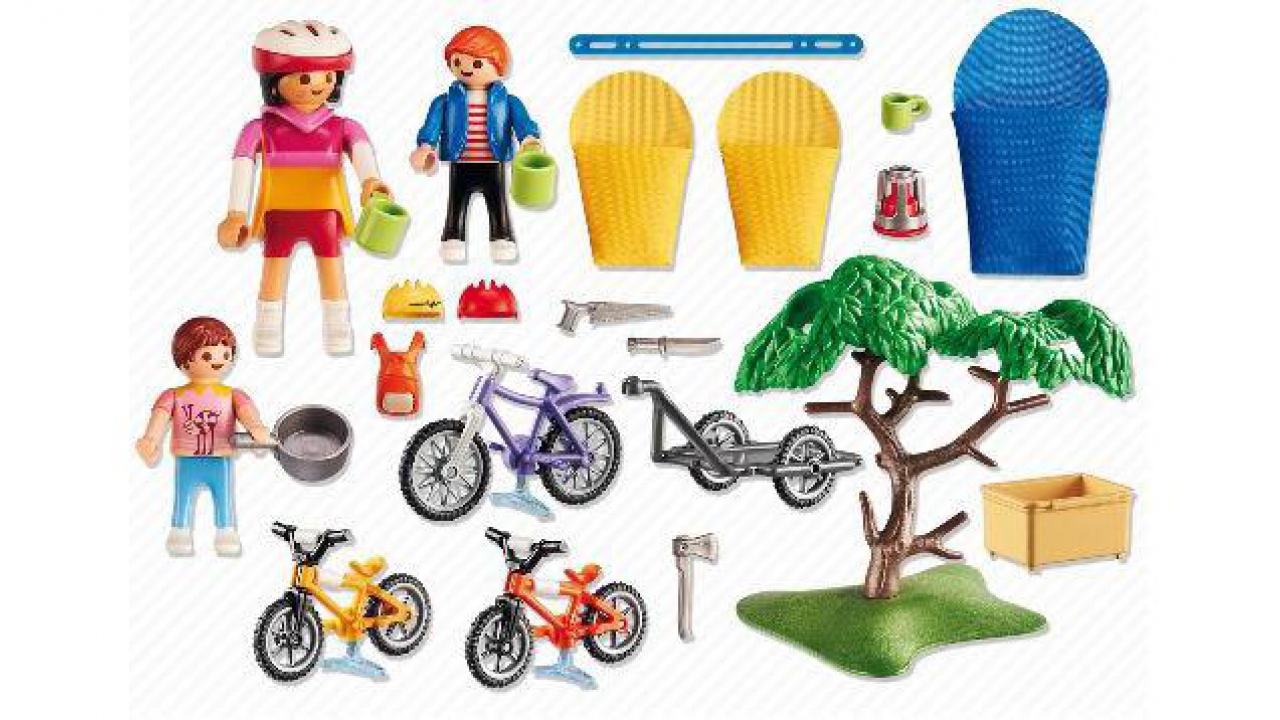 Playmobil velo avec remorque sales