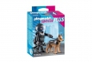 Spielfigur Polizist mit Hund - von Playmobil 