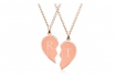 Collier pour couple argent 925 - personnalisable 