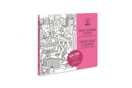 Carte à colorier - New York  