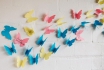 Post-it 3D papillons - 72 papillons colorés 