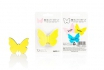 3D Butterfly Sticky Notes - 72 bunte Notizblättchen 3