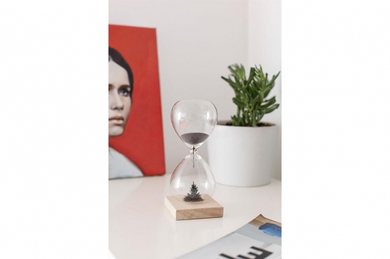 Besondere Sanduhr - mit magnetischem Sand 3 