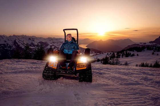 Winteraction Zieseltour - Raupenfahrspass im Schnee, für 12 Personen  