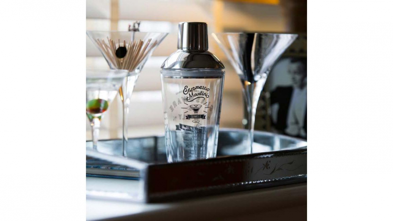 Cocktail Shaker aus Glas 3