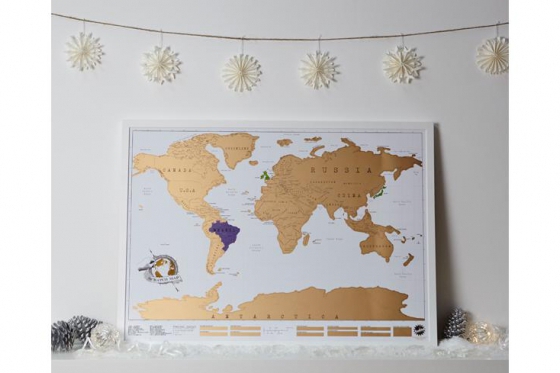 Mappemonde à gratter - pour les globe-trotteurs 7 