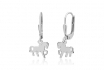 Ohrhänger mit Pferden - 925er Silber 