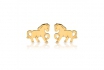 Ohrhänger mit Pferden - 333er Gold 