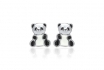 Boucles d’oreilles pandas - Argent 925 