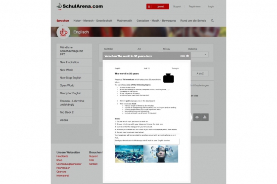 Geschenk für Lehrer - Arbeitsblätter-Jahresabo (Sek/Real) von SchulArena 2 