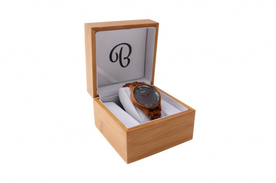 Bambuu Holzuhr - The Maui Teak 1 