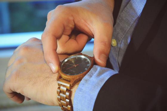 Bambuu Holzuhr - The Maui Teak 3 