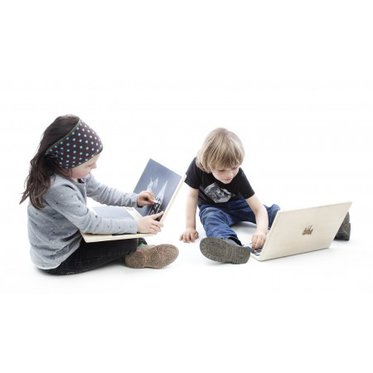 ORDINATEUR PORTABLE - en bois, pour enfants 1 