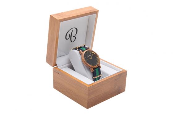 Bambuu Holzuhr - 2 in 1, The Native Man 3 