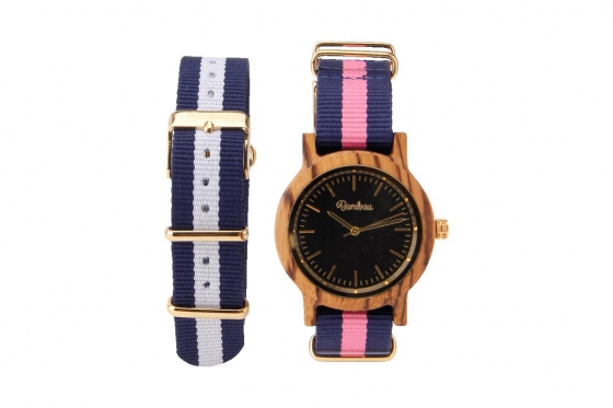 Bambuu Holzuhr - The Native Woman  