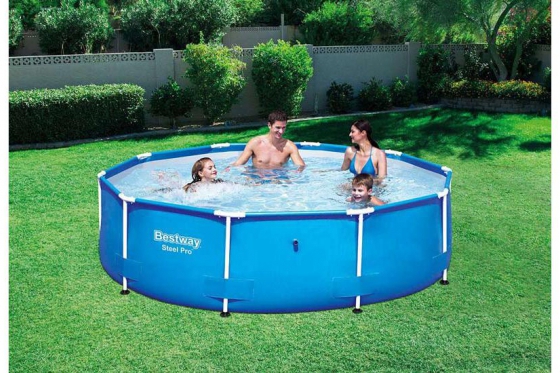Piscine pour famille - par Bestway - Ø305 cm / hauteur 76cm 1 