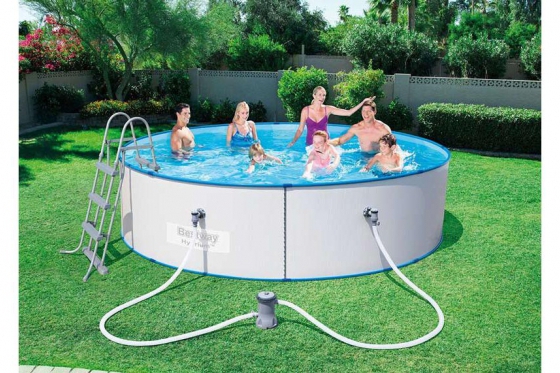 Swimming Pool von Bestway - Komplett-Set Ø 360 cm / H: 90 cm 1 