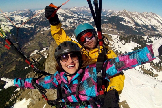 Parapente Chablais vaudois - 1'500 mètres de dénivelé   Parapente Chablais vaudois - 1'500 mètres de dénivelé