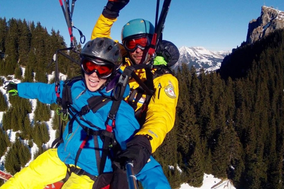 Parapente Chablais vaudois - 1'500 mètres de dénivelé 2  Parapente Chablais vaudois - 1'500 mètres de dénivelé 2