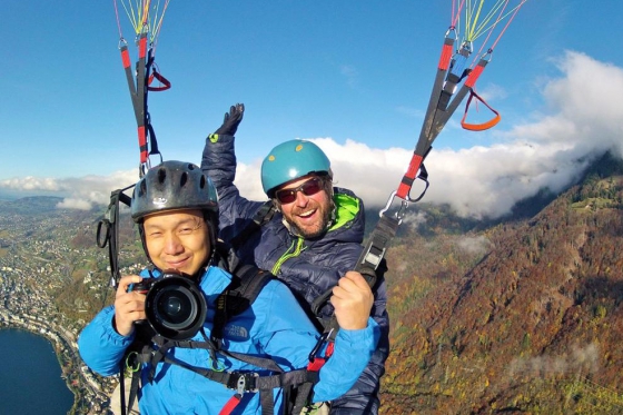 Parapente Chablais vaudois - 1'500 mètres de dénivelé 4  Parapente Chablais vaudois - 1'500 mètres de dénivelé 4
