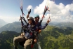 Chablais Gleitschirmfliegen - auf 800 Höhenmeter  