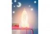 Moon Rocket Lampe - leuchtende Rakete 