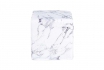 Pouf cubique - Imitation marbre blanc 2