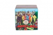 Pouf cube - avec motif des beatles traversant Abbey Road 2