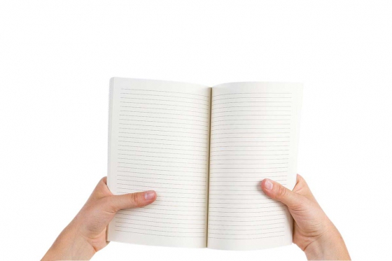 Carnet de notes avec motifs - avec des palmiers 1 