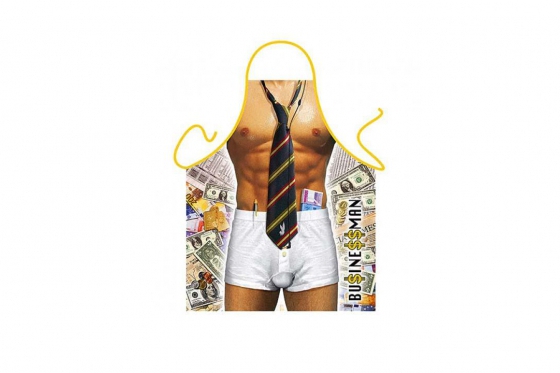 Grillschürze - Business Mann  