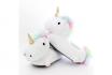 Pantoufles licorne - Avec lumières - en peluche 4