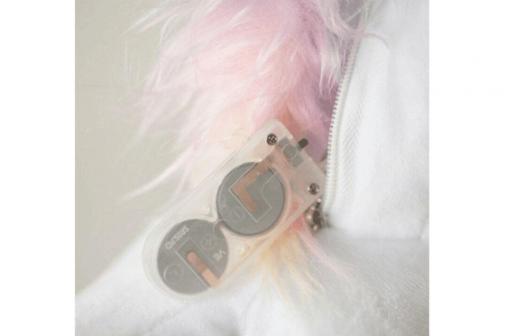 Pantofole unicorno - con luci - felpa 7 